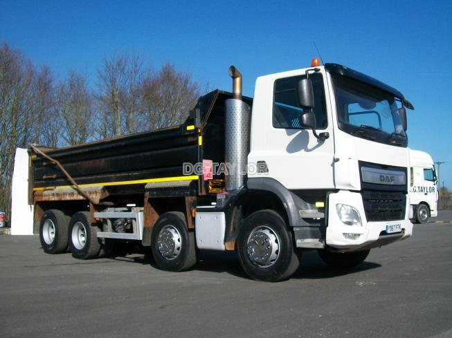 2018 DAF  CF 440 EURO 6 8X4 (DOUBLE DRIVE) DAY CAB STEEL TIPPER 
